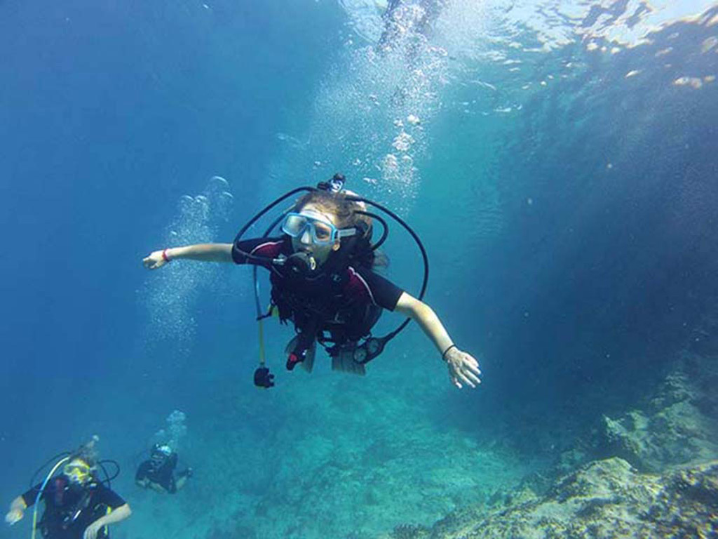 Scuba diving in the Saronic Gulf
