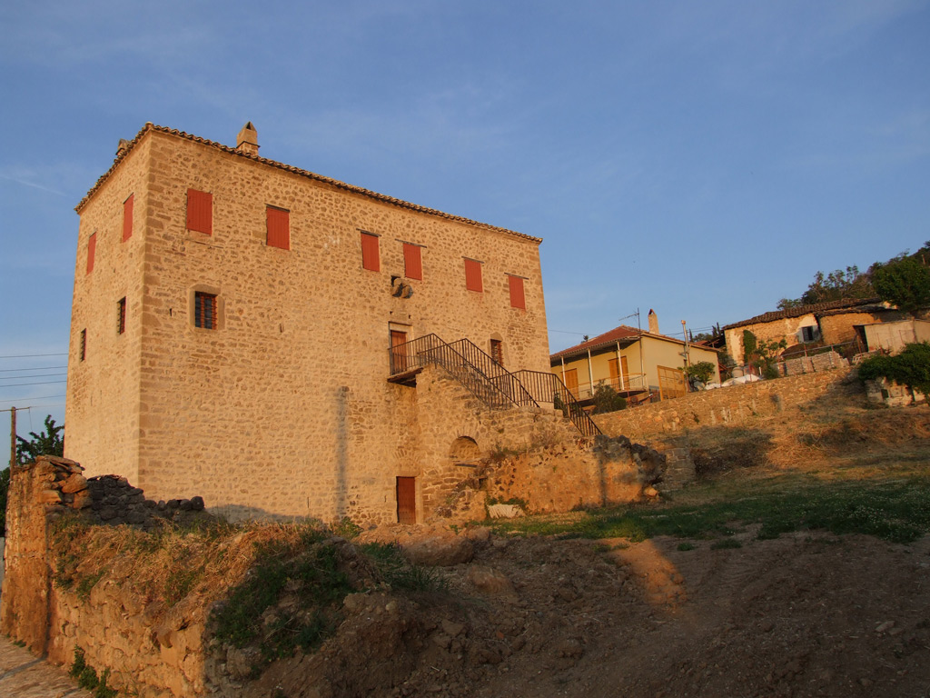 The village of Pyrgos