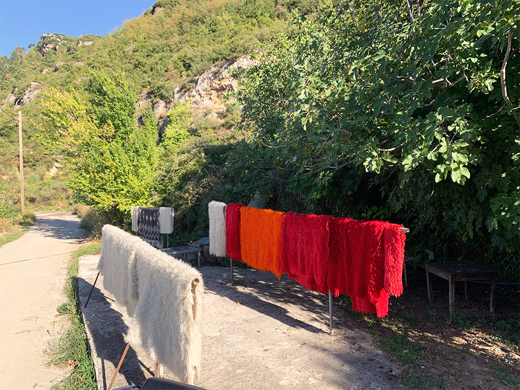 Traditional washing machine nerotrives in Greece