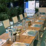 Dinner table at Daphne's Club