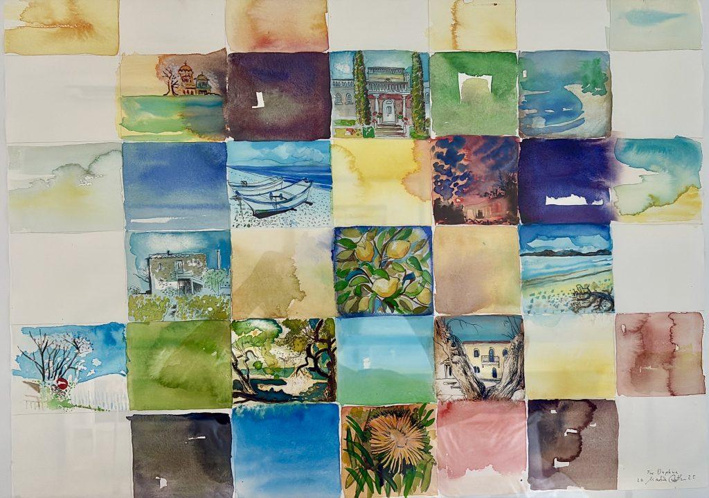 Painting inspired by our area by Markus Weuthen.