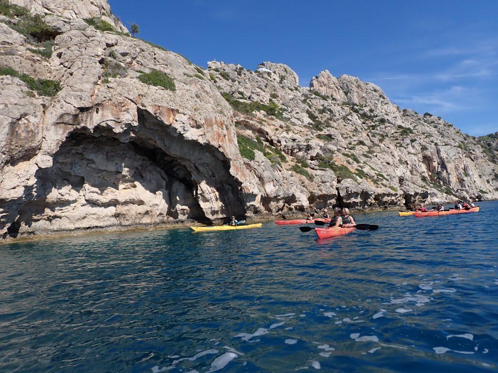 Sea kayak in the Gulf of Corinth.