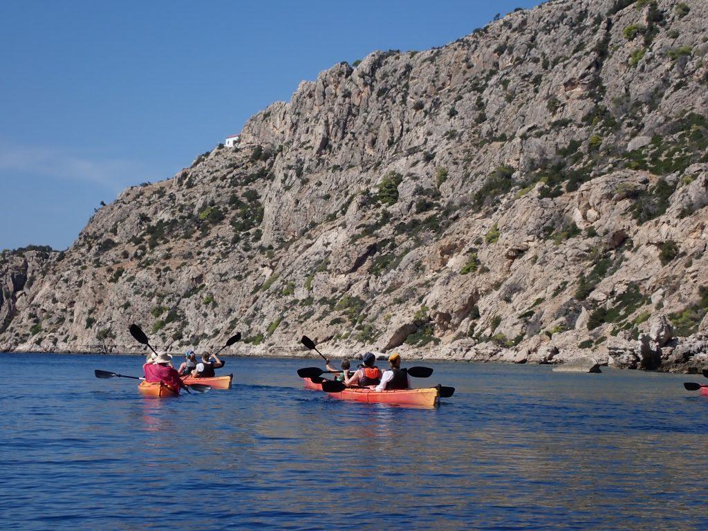 Sea kayak in the Gulf of Corinth.